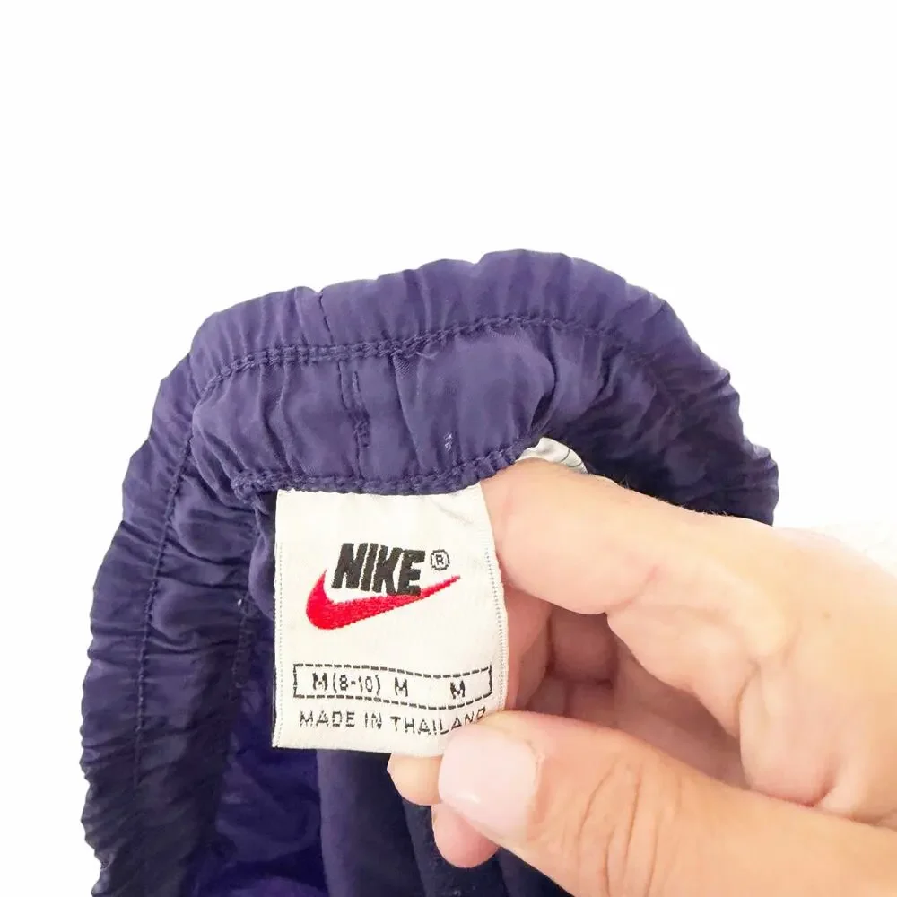 Vintage Nike Purple Nylon Windbreaker Joggers Sz M